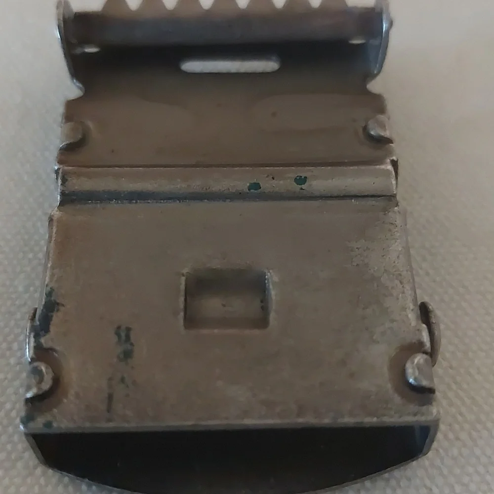 Lot of Two Military Style Ratchet Belt Buckles, Vintage